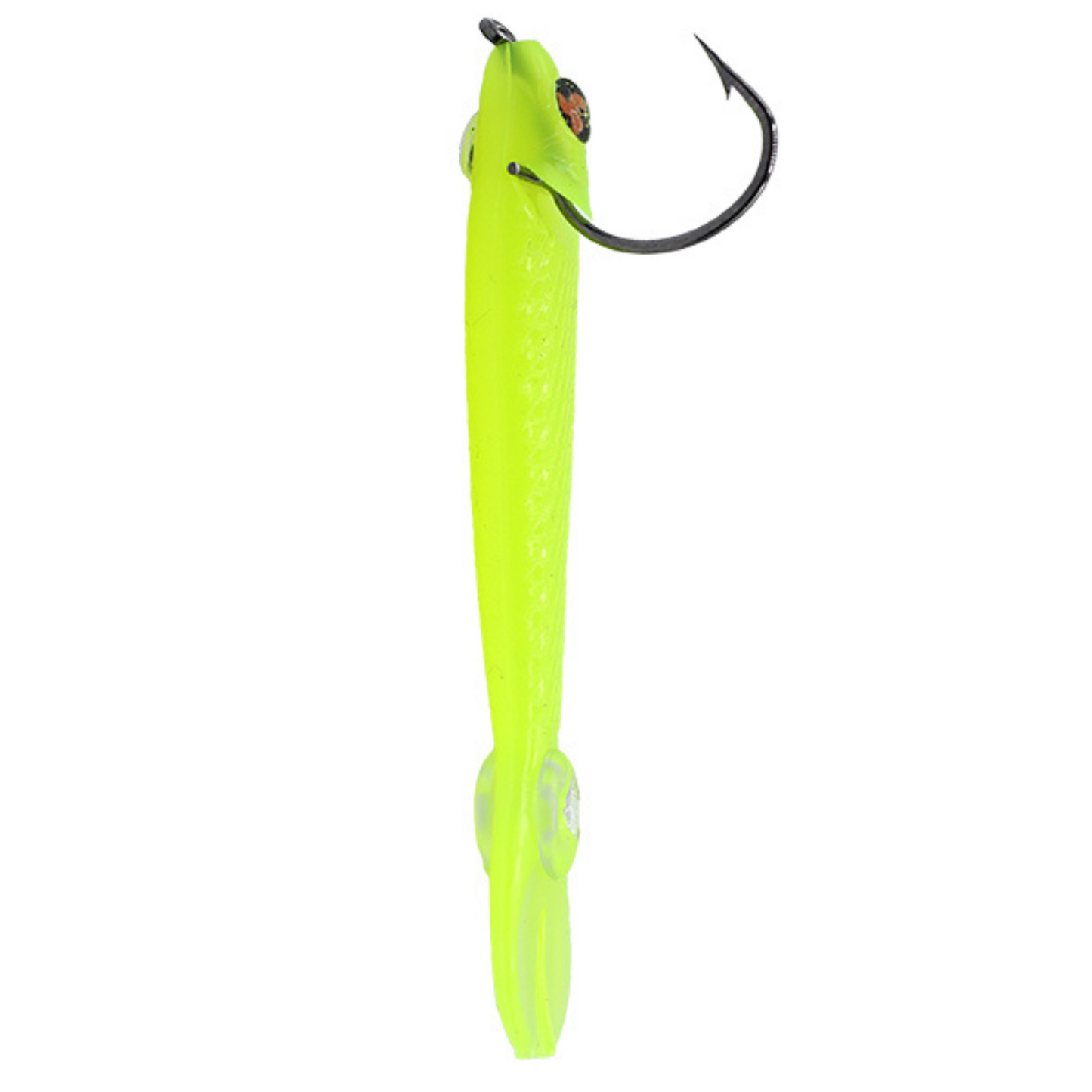 5.25" 5pc. Recoil Baits - Chartreuse