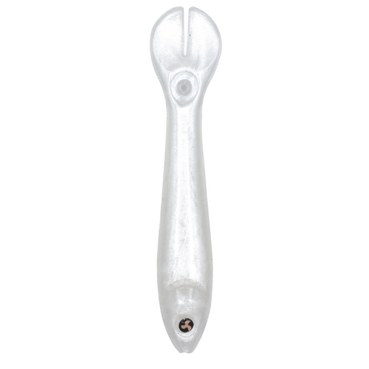 5.25" 5pc. Recoil Baits - Pearl White